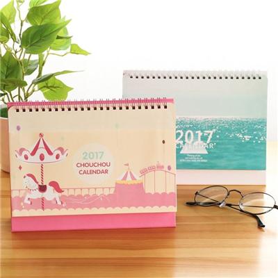 Cheap Personalized Design Colorful Standing Desk Calendar