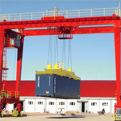 RTG Container Gantry Crane for Container Yard, Rail Freight Station