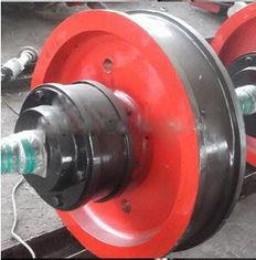 Carbon Steel Helical Forging Wheel Parts With High Precision For Port Crane