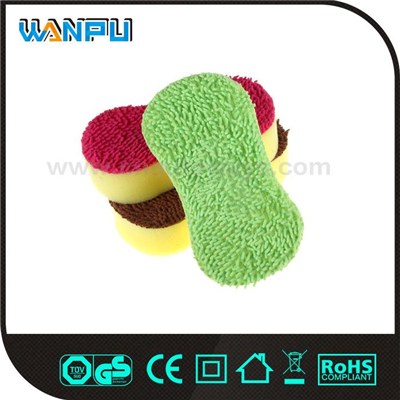 Microfiber Sponge Best Plush Car Wash Sponge Cleaning Sponge Auto Washing Tool Car Accessories From China