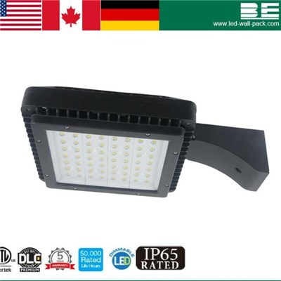 Professional Outdoor Lighting 150W 180W Led Shoebox Light Fixtures With DLC Certificate