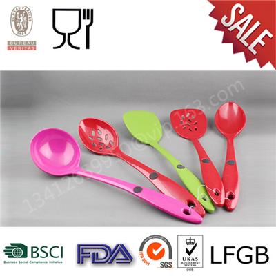 Durable Factory Wholesale Melamine Colorful Kitchen Tools,Melamine Spoons