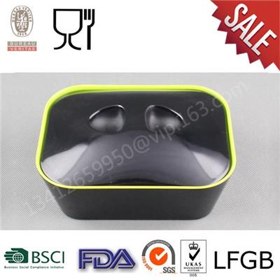 High Quality Melamine Bread Box with Lid,Two Tone Melamine Bread Bowl Suppliers