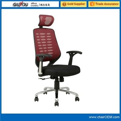 Y-1750 High back swivel mesh office chair with headrest