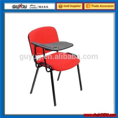 Y-1757C Common Red Meeting Room Chair/Student study chair with writing pad