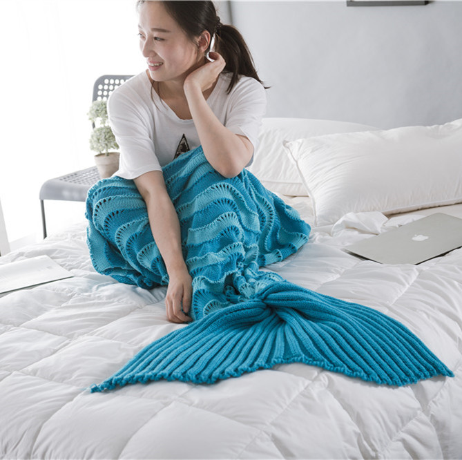 Mermaid tail blanket for adult – Simple Style – MTB-02 
