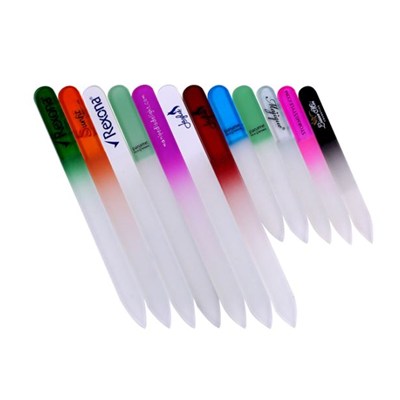 Personalized Glass Nail File Imprinted with Your Brand or Logotype