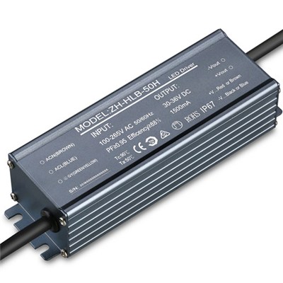 LED Power Supply with 3.75A Output Current, 45W Output Power and IP68 Waterproof Grade 