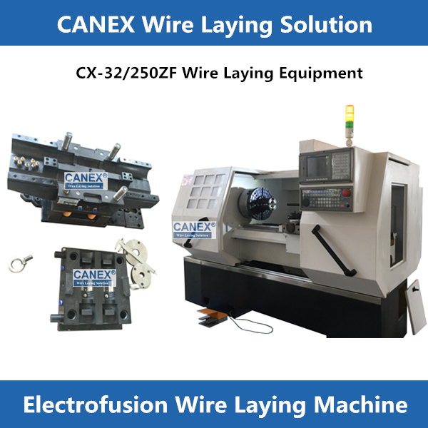 CANEX CNC WIRE LAYING MACHINE FOR ELECTROFUSION FITTINGS