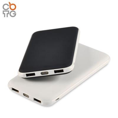 L15 Card Shape Portable Power Bank With Built In Usb Cable