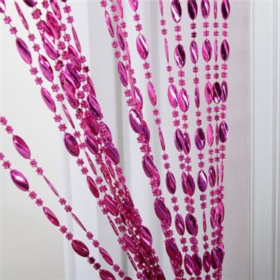 Purple Spiral Chain Door Curtain