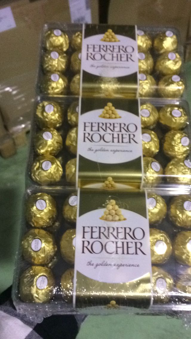 费列罗巧克力 Ferrero Rocher Chocolate T16, T3, T30