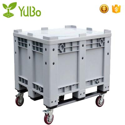 1200*1000 Plastic Pallet Containers With Wheels