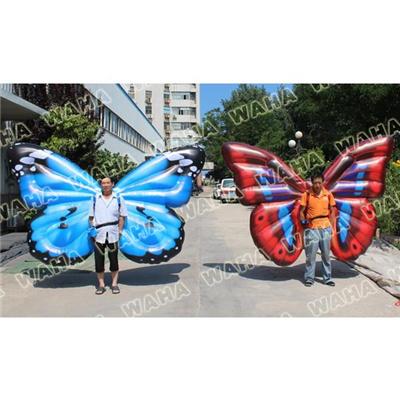 Moving Inflatable Butterfly Walking Costume Inflatable Mascot Animal