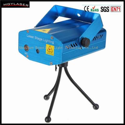 Mini Projector Stage Single Pattern Laser Light Spotlight Sound And Music Active For DJ Party