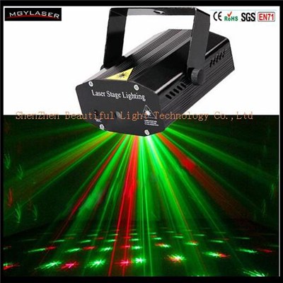 Mini Projector Stage Laser Light Spotlight Sound And Music Active For Home Party