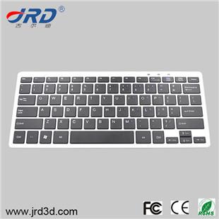 JRD Ultra-Thin Wireless Bluetooth Keyboard for Laptop PC Support Multi-Language Russian Japanese Korea French German Arabia Keyboard