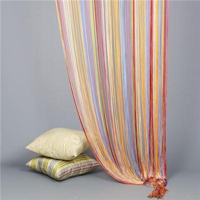 Multi-color Warp Knitting String Curtain 5