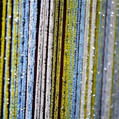 Multi- color Flat String Curtain