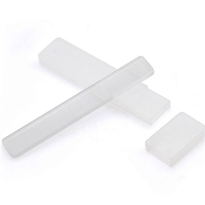 Luxury Korean Crystal Nail File Glass With Case