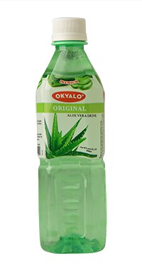 Okyalo 500ml awaken aloe vera gel drink with original flavor