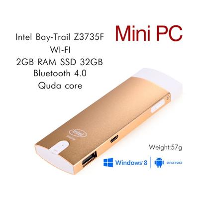 Z3735F 2G 32G Windows10 Dual OS Mini PC For Five Color Choice