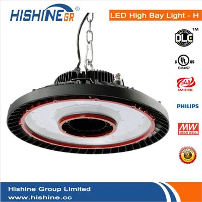 High Quality 200W UFO LED High Bay Light 26000Lm Meanwell IP65 Retrofit Highbay Lamp Fixture