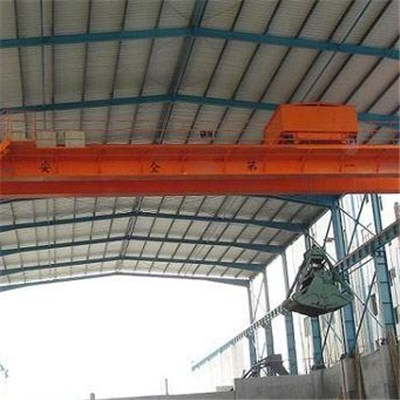 Hot sale overhead crane with grab manufacture