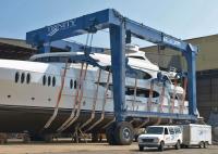 Boat Travel Lift, for Maintenance or Clean Work in Harbour and Aquatic Clubs
