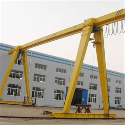 Electric hoist gantry crane with pendant control 
