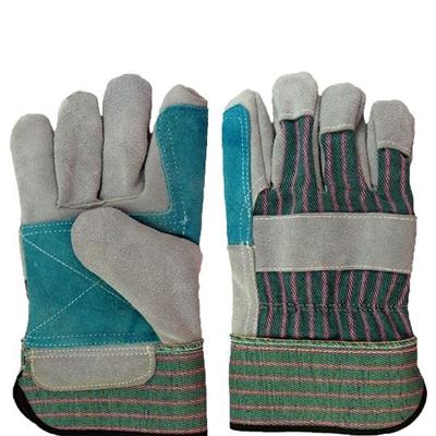 Cheap Price Double Palm Leather Work Glove From Chinese Munufacture