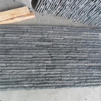 Black Slate Cleft Pull Culture Stone