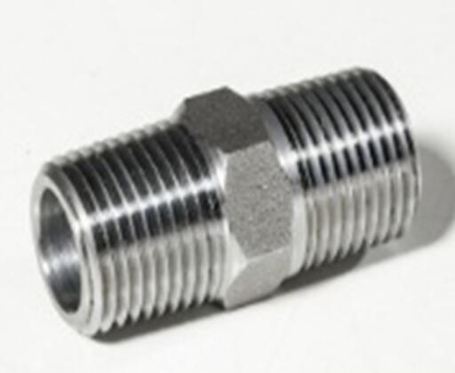 Hex Nipple/2000Lbs/3000LBS/6000/LBS/9000LBS forge fittings/stainless steel and carbon steel/ SS304/SS316/A105/ NPT threaded /Socket Welding/Butt Welding  /forge fittings/ASME B16.11-2009