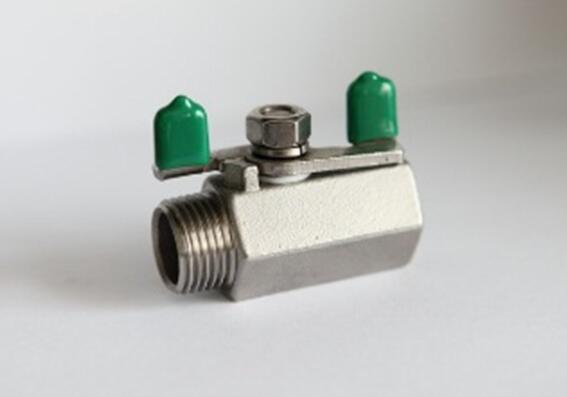 1PC Mini Ball valves /1000PSI Pressure/Reducing Bore /Lock handle /SS 304, CF8/SS316,CF8M/Threaded :BSP,NPT, ISO228-1, BSPT