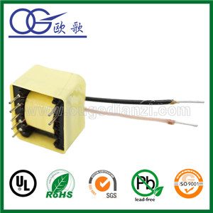 24V EE19 transformer as isolating transformer,used for high frequency