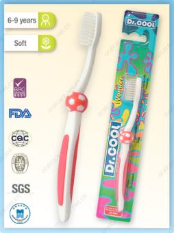 Boys And Little Sports Fans Toothbrush With Football Shaped Handle