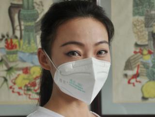 Industrial white non-woven Folding disposable dust mask