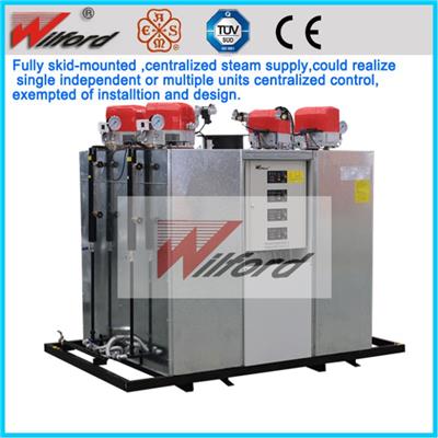 LSS Type Low Price Fully Automatic Water Tube Vertical Oil Steam Generator