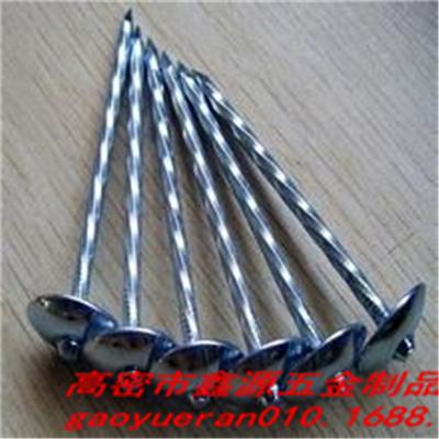 BWG 9 X 2'' Electro Galvanized Twist Roofing Nails