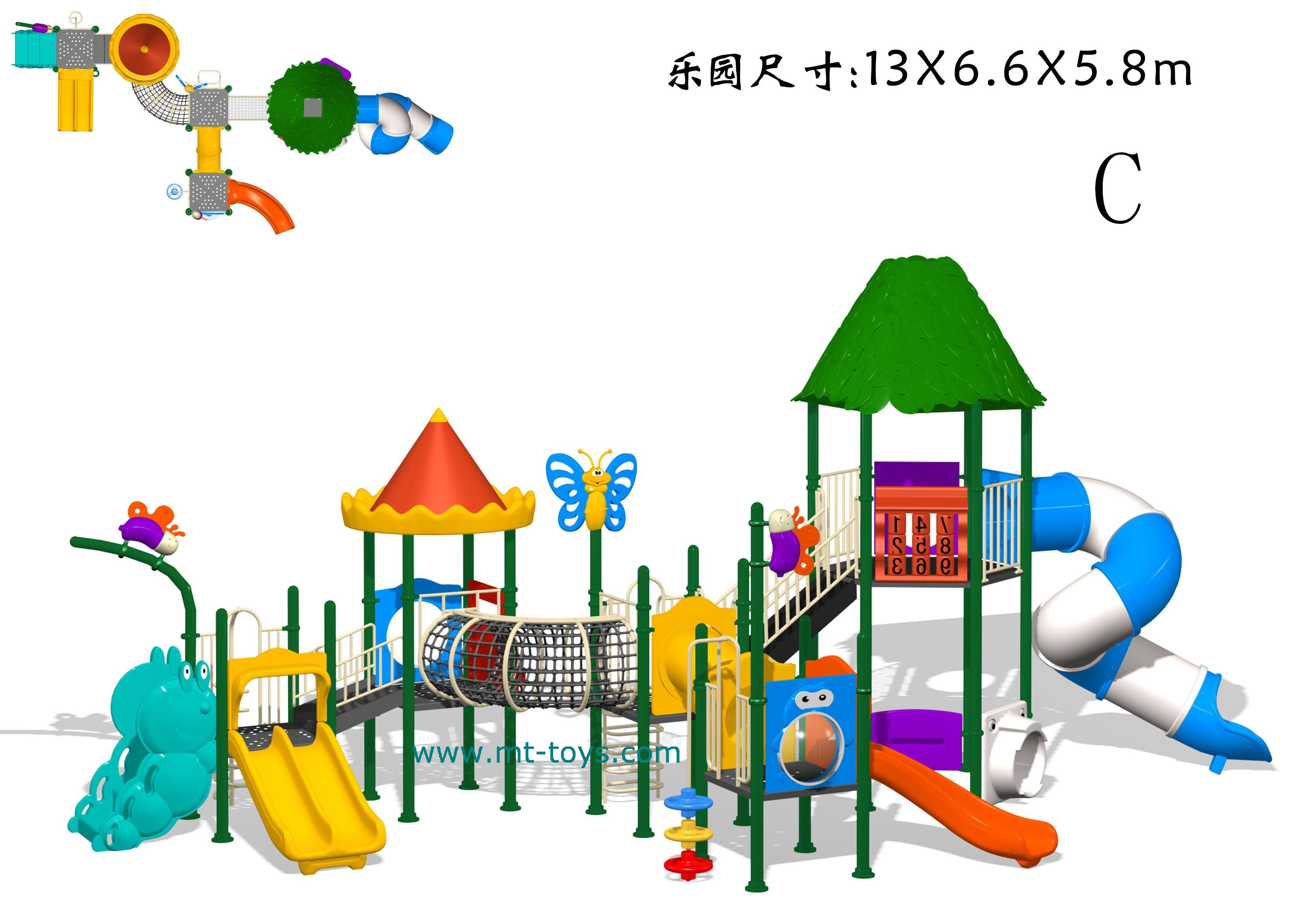 Детские игровые площадки, Детские игровые комплексы Китай