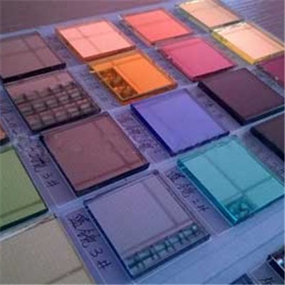 Beveled Colored Glass Mirror Sheet