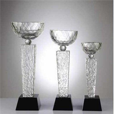 Glass Cup Award For Football Sport Souvenirs