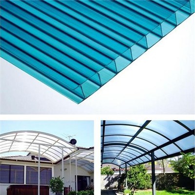 Recycled Polycarbonate Hollow Sheet for Greenhouse Roofing Cover