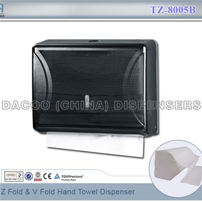 TZ-8005B Z Fold & V Fold Hand Towel Dispenser