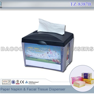 TZ-8387B Paper Napkin & Facial Tissue Dispenser