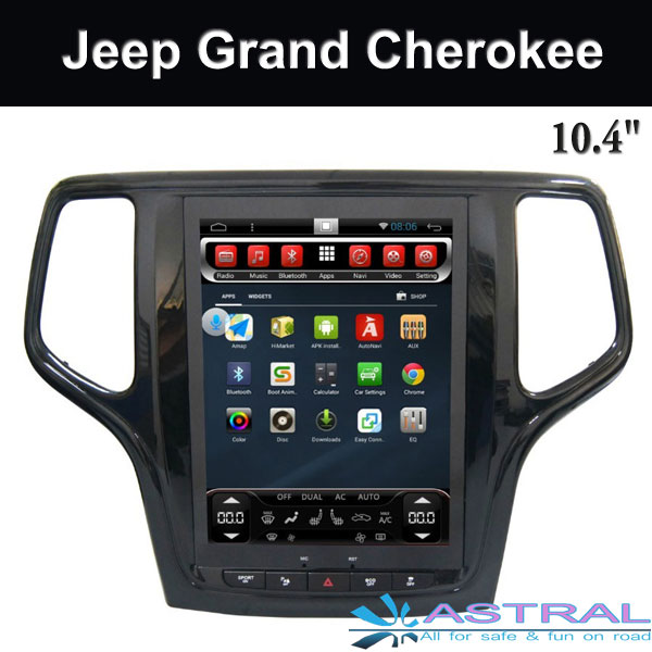 OEM Car Gps Navigation Jeep Multimedia System Grand Cherokee