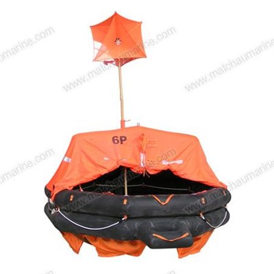 CCS/EC Approved A type Throw Over Board Inflatable Life Raft
