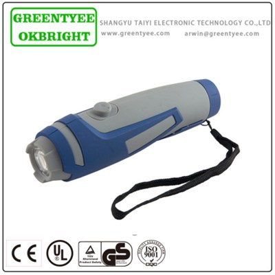CE Durable Rechargeable Handheld Torch Flashlight
