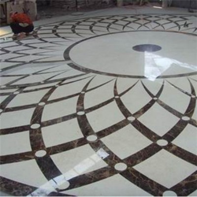 New Design Stone Marble Medallions Waterjet Pattern Design For Flooring Wall