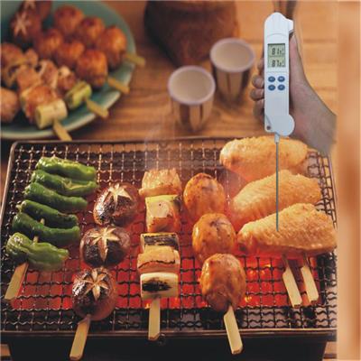 Best Ultra Fast Instant Read Digital Electronic Barbecue Meat Thermometer with Collapsible Internal Probe